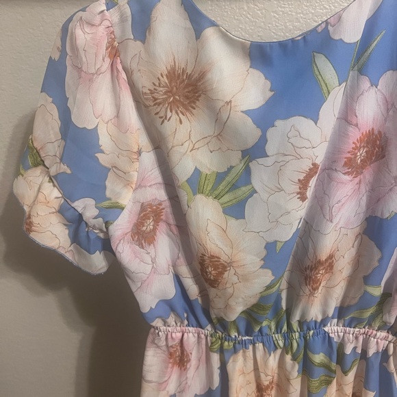 Forever 21 Peony Print Dress - Picture 8 of 12